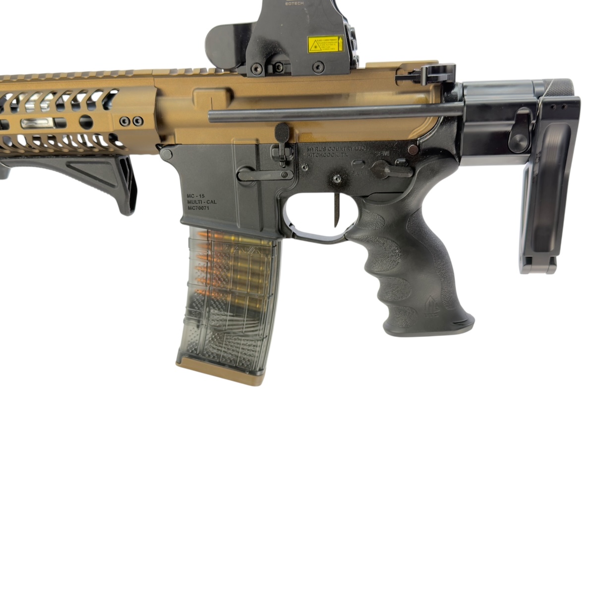 Myrl's Burnt Bronze Micro Zombie 300 AR15 1 Myrl's Burnt Bronze Micro Zombie 300 AR15 - Image 2