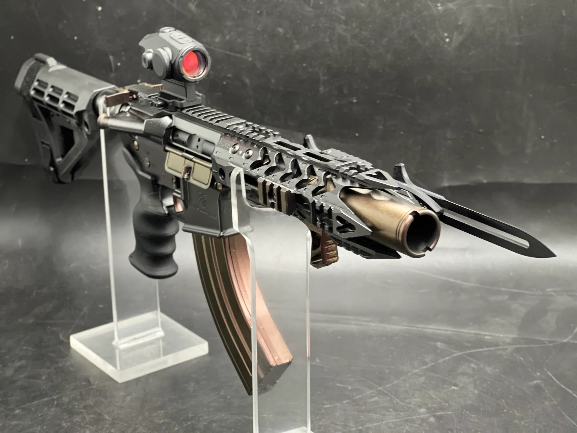 Myrls 5" War Lance 762x39 AR-15 Pistol with Bayonet: The Ultimate Tactical Edge