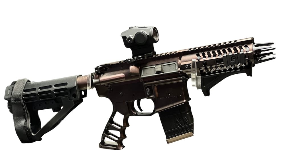 Micro Riot Zombie — 5″ AR-15 Pistol — 5.56 NATO or 300 Blackout