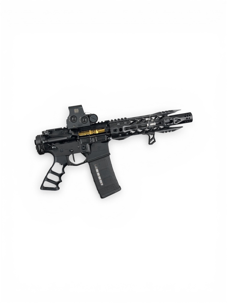 War Lance 8.5" Folding AR-15 Pistol – Suppressor Ready | LAW Folder | Rave Trigger | Titanium BCG | Choose 5.56 or 300 BLK