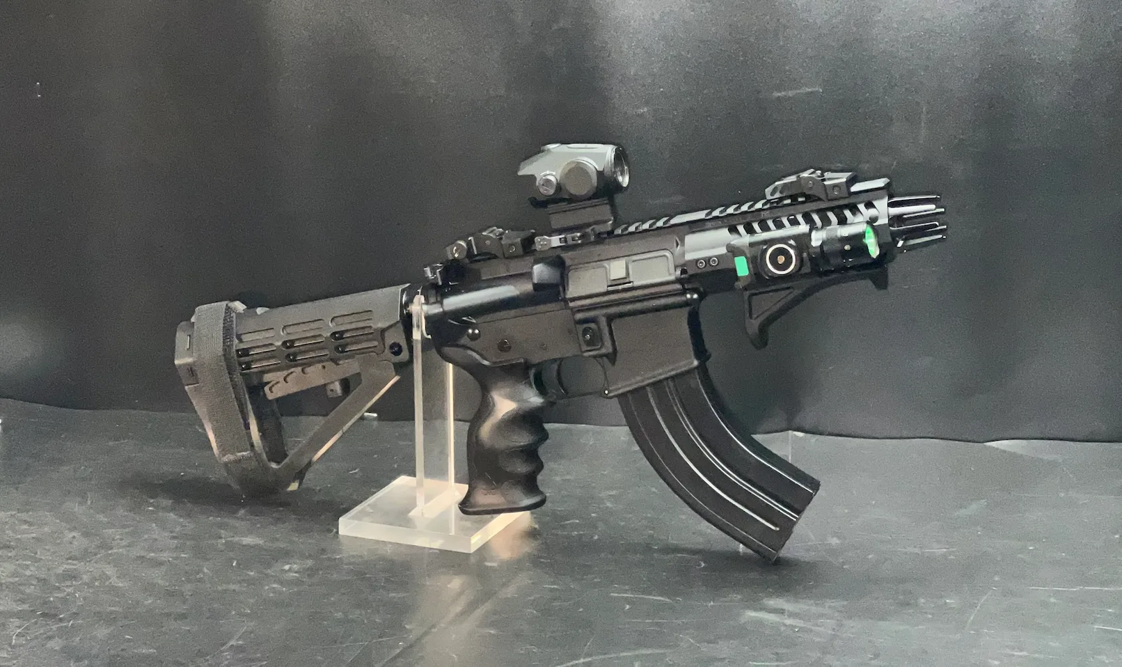 Micro 7.62x39 Zombie AR-15 Pistol