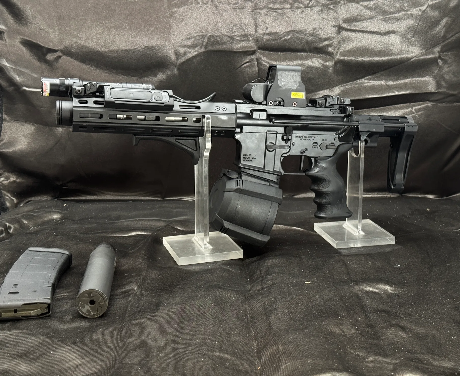 Myrl’s 5.56 7.5” Elite Quantum MCS AR-15 Pistol - High-Performance Compact Firearm