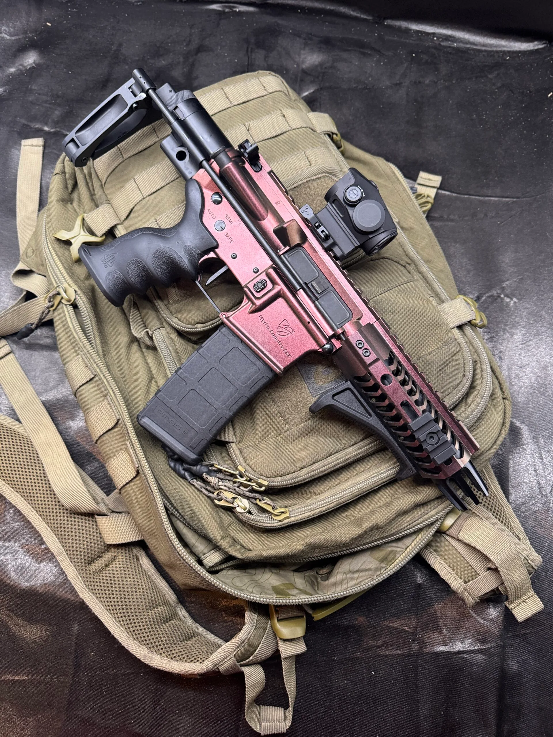 The Backpack Duo: Dual Micro Riot Zombie AR-15s – 5.56 Tailhook & 300 Blackout Komodo Fire-While-Folded