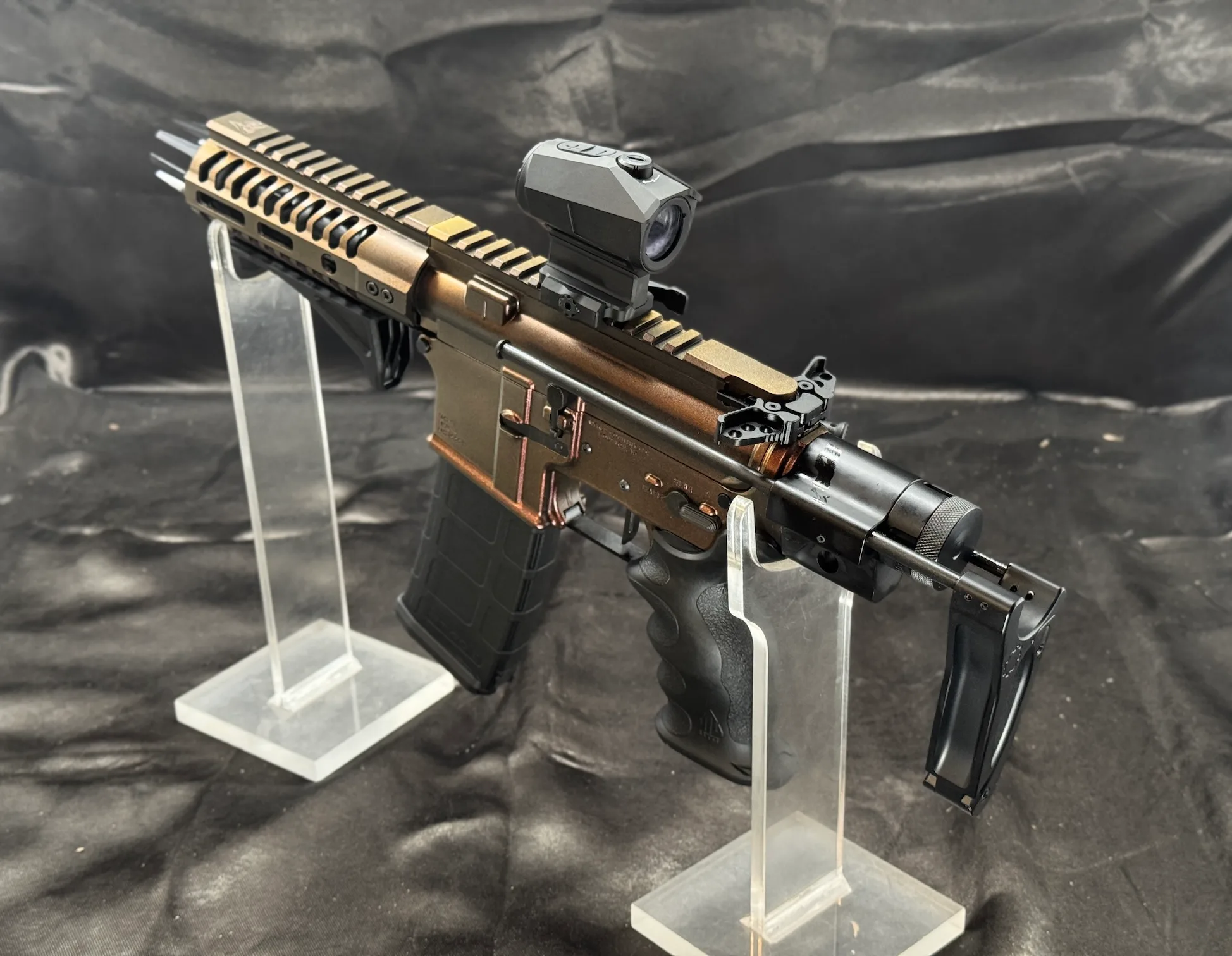 5.56 Micro Riot Zombie AR-15 Pistol – MCS Tail Hook – Myrls Country