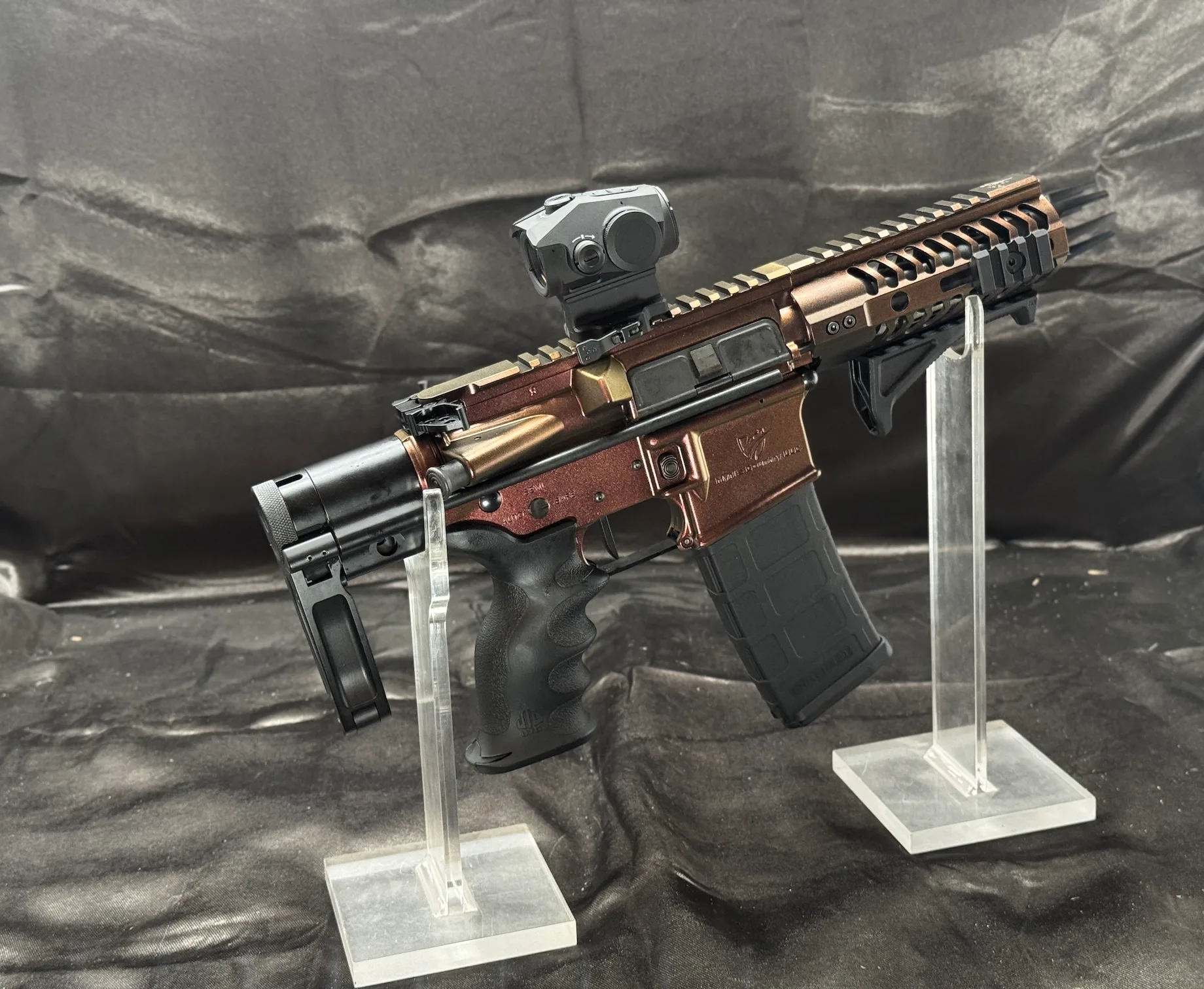 5.56 Micro Riot Zombie AR-15 Pistol – MCS Tail Hook – Myrls Country