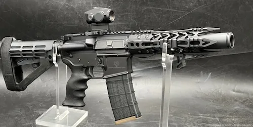 Discover "The War Lance 556" Micro 5 inch AR-15 Pistol - Where Compactness Meets Tactical Precision