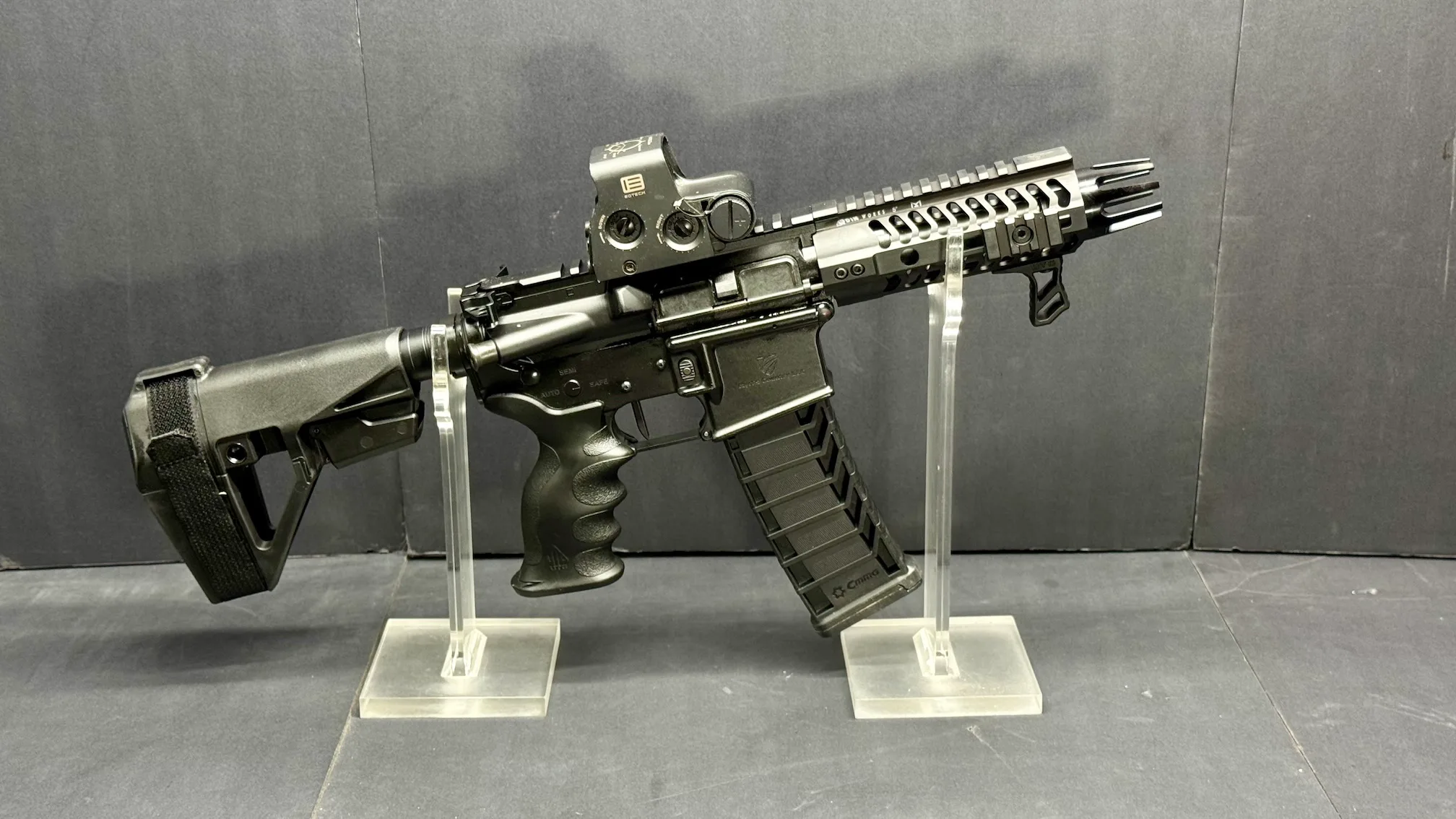 Zombie 9mm AR Pistol – Compact Tactical Firearm with Rave 140 Trigger & SBA5 Brace