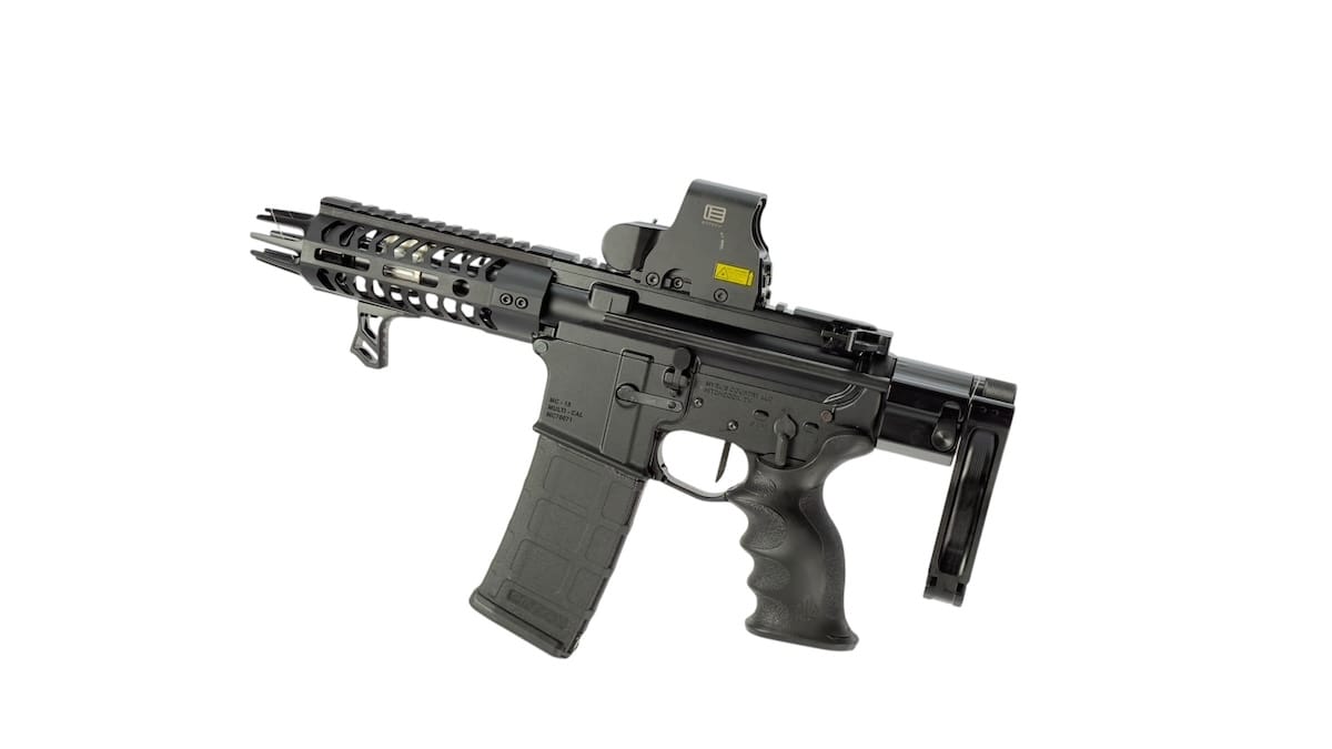 Myrls Micro Zombie MCS AR15 Pistol - 5.56 NATO or 300 AAC Blackout