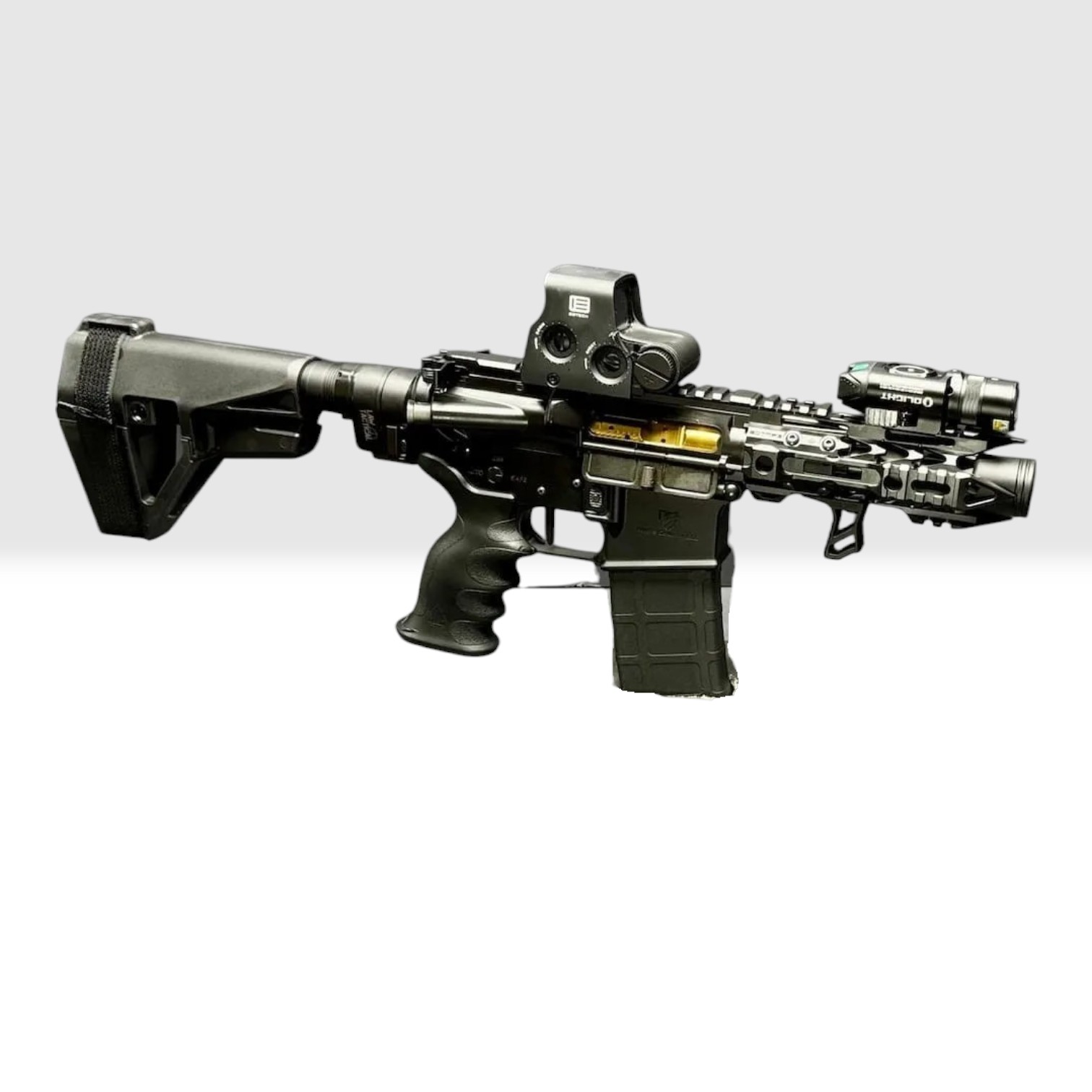5″ Folding Micro Warlance AR-15 Pistol - Rave 140 Trigger — 5.56 NATO or 300 AAC Blackout 4 5″ Folding Micro Warlance AR-15 Pistol - Rave 140 Trigger — 5.56 NATO or 300 AAC Blackout - Image 5