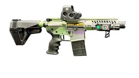 Micro Green Goblin AR-15 Pistol – 5" Barrel – 300 AAC or 5.56 NATO