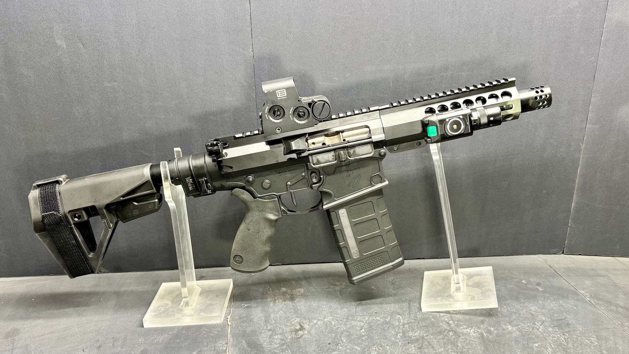 Folding Shockwave — 7.75" .308 Win AR‑10 Pistol | Rise Armament Rave‑140 - Image 2