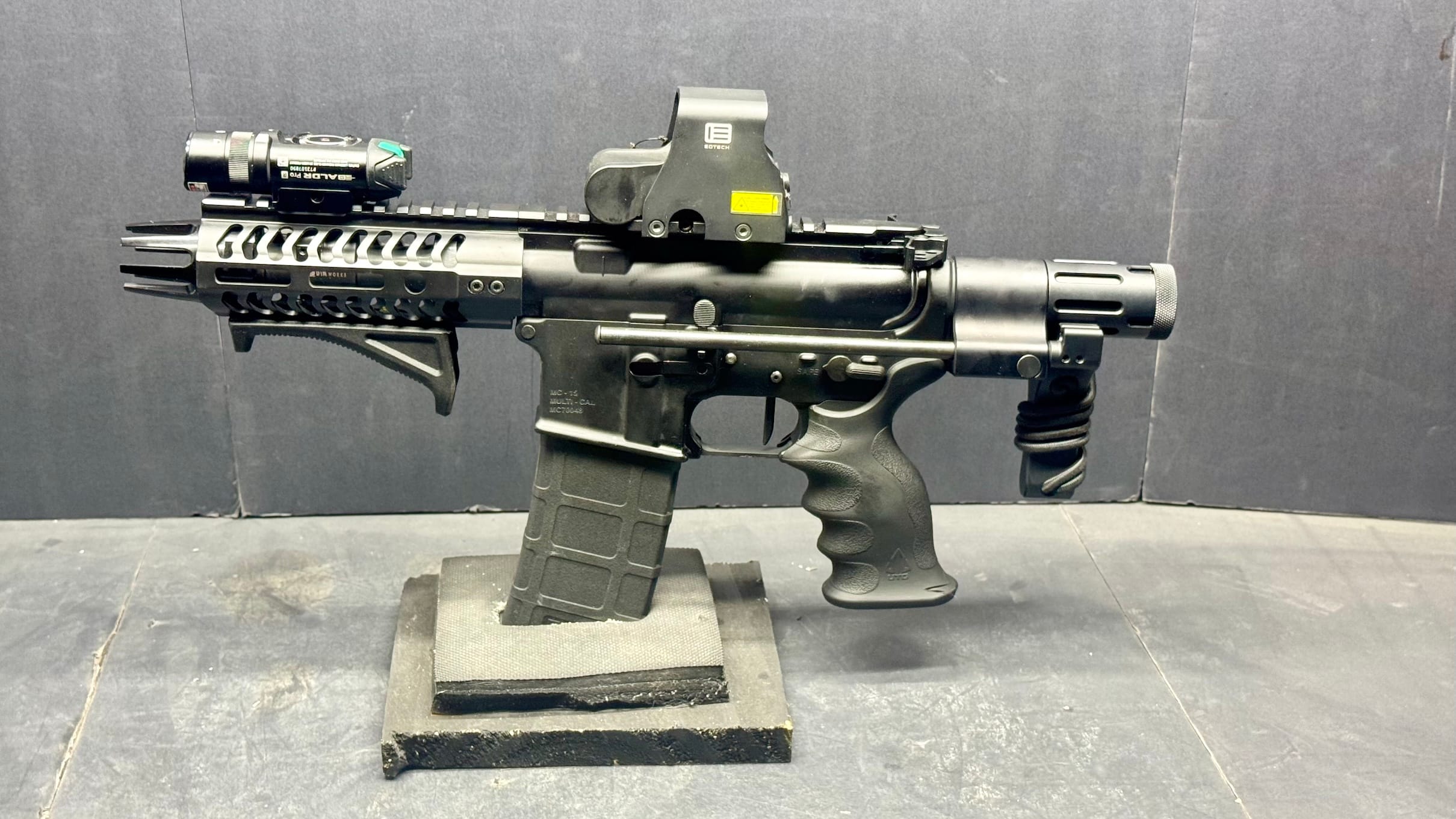 Micro Zombie PCW AR-15 Pistol — Rise Armament Trigger — 5.56 NATO or 300 AAC Blackout - Image 3
