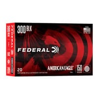 Federal American Eagle .300 Blackout 150gr FMJBT - 100Rounds/ 5 boxes FREE SHIPPING