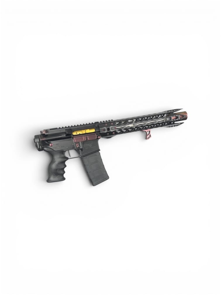 Folding Riot Warlance 10.5" AR-15 Pistol — 5.56 NATO or 300 Blackout (Suppressor-Ready) - Image 7