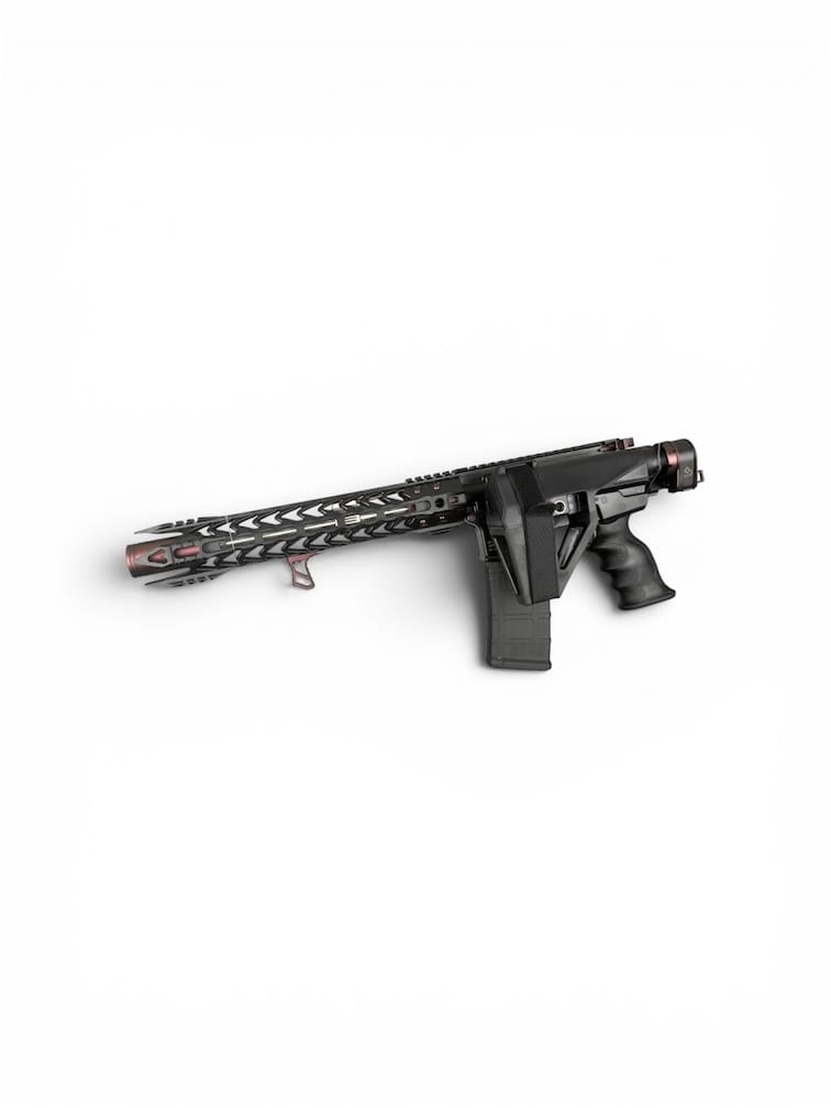 Folding Riot Warlance 10.5" AR-15 Pistol — 5.56 NATO or 300 Blackout (Suppressor-Ready) - Image 6