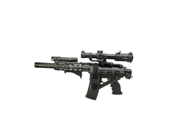 Myrl’s Country 10.5″ Folding Ninja Lite AR-15 Pistol — 5.56 NATO or .300 Blackout 1 Myrl’s Country 10.5″ Folding Ninja Lite AR-15 Pistol — 5.56 NATO or .300 Blackout - Image 2