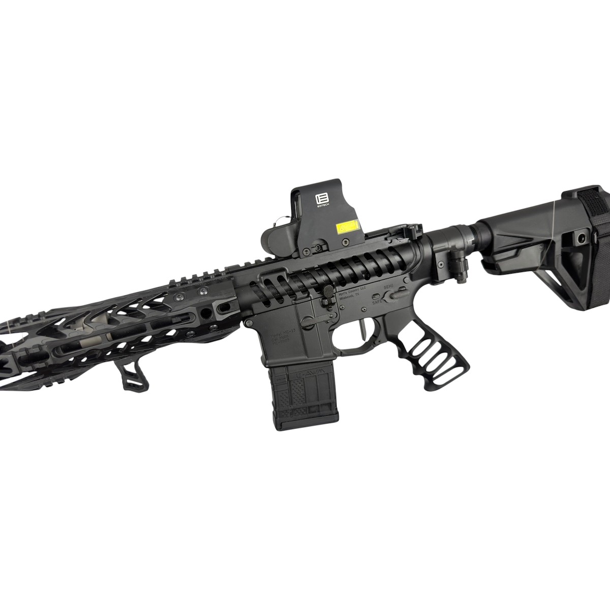 Elite Micro 8″ Folding AR-15 Pistol – 458 SOCOM 2 Elite Micro 8″ Folding AR-15 Pistol – .458 SOCOM, view 2
