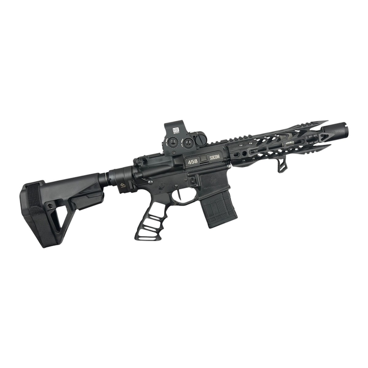 Elite Micro 8″ Folding AR-15 Pistol – 458 SOCOM 6 Elite Micro 8″ Folding AR-15 Pistol – .458 SOCOM, view 6