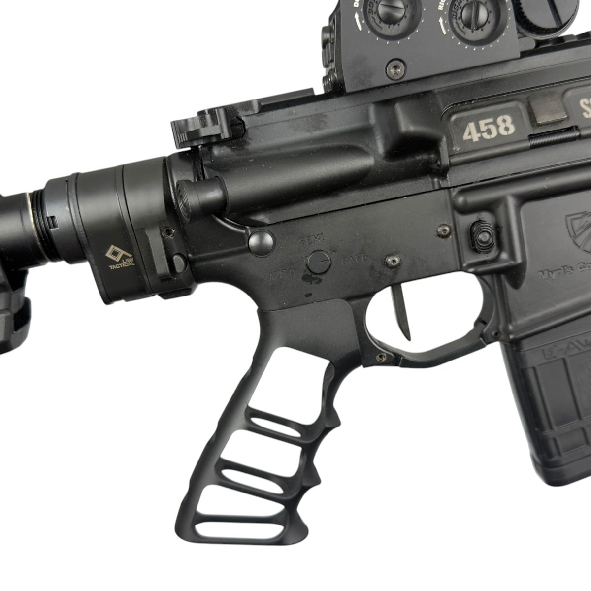 Elite Micro 8″ Folding AR-15 Pistol – 458 SOCOM 7 Elite Micro 8″ Folding AR-15 Pistol – .458 SOCOM, view 7