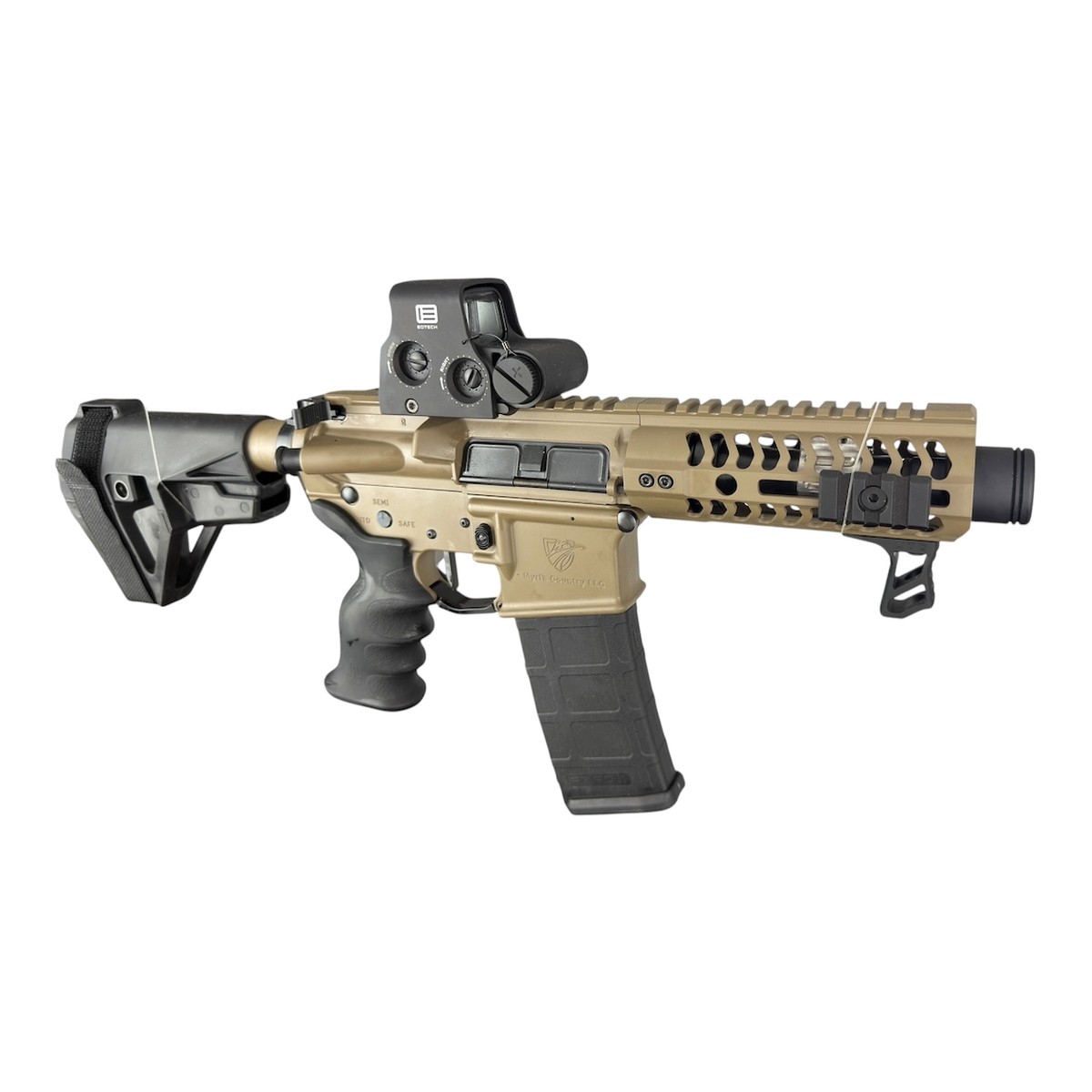 FDE Micro Zombie 5″ AR-15 Pistol – 5.56 NATO or 300 Blackout 3 FDE Micro Zombie 5″ AR-15 Pistol – 5.56 NATO or 300 Blackout, view 3