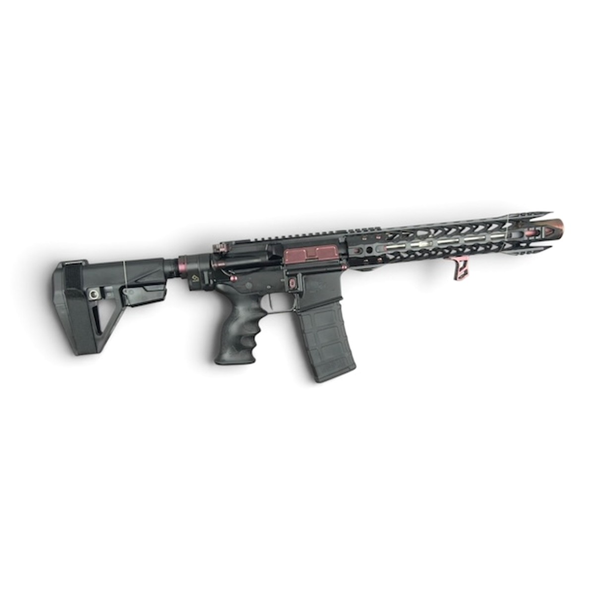 Riot Warlance 10.5″ Folding AR-15 Pistol – 5.56 NATO or 300 Blackout