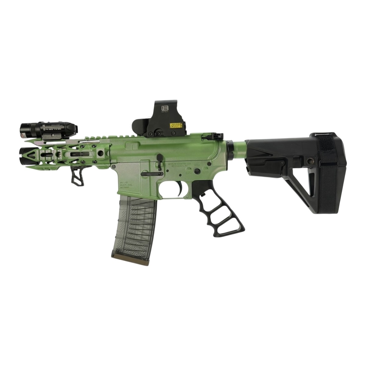 Green Goblin Micro Warlance 5″ AR-15 Pistol – 5.56 NATO or 300 Blackout 3 Green Goblin Micro Warlance 5″ AR-15 Pistol – 5.56 NATO or 300 Blackout, view 3