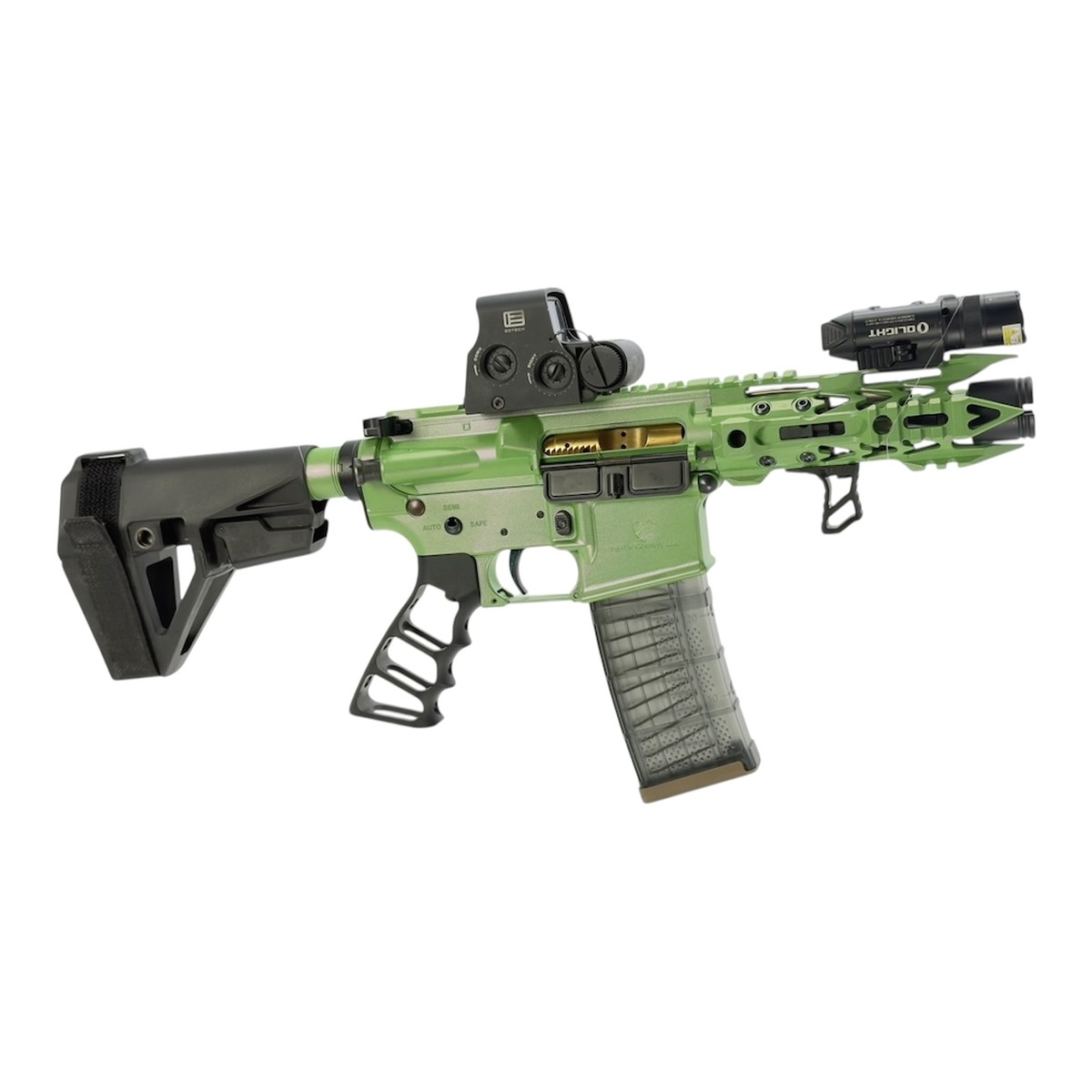 Green Goblin Micro Warlance 5″ AR-15 Pistol – 5.56 NATO or 300 Blackout 6 Green Goblin Micro Warlance 5″ AR-15 Pistol – 5.56 NATO or 300 Blackout, view 6