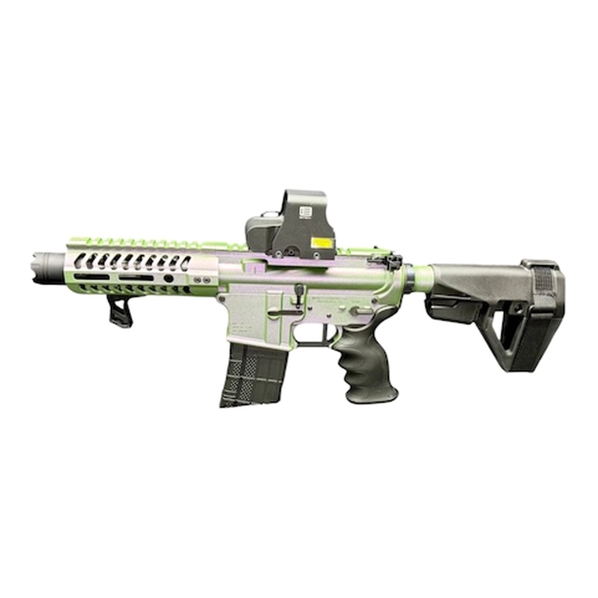 Micro Green Goblin 5″ AR-15 Pistol – 5.56 NATO or 300 Blackout 3 Micro Green Goblin 5″ AR-15 Pistol – 5.56 NATO or 300 Blackout, view 3