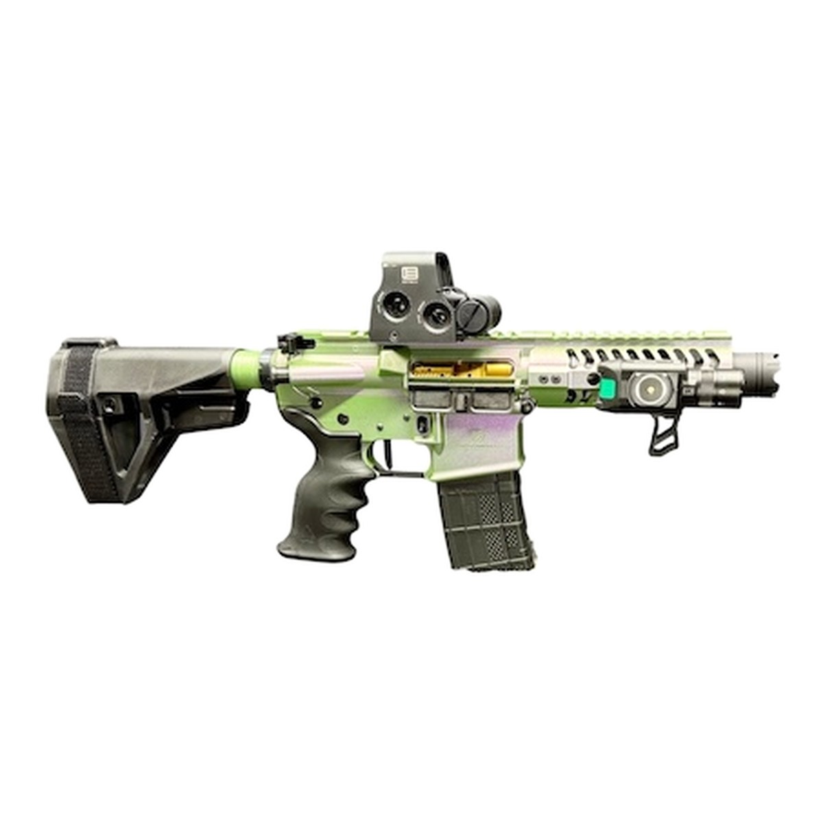 Micro Green Goblin 5″ AR-15 Pistol – 5.56 NATO or 300 Blackout 5 Micro Green Goblin 5″ AR-15 Pistol – 5.56 NATO or 300 Blackout, view 5