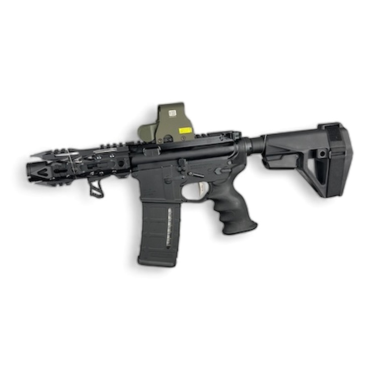 Micro Warlance 5″ AR-15 Pistol with SBA5 Brace – 5.56 NATO or 300 Blackout 5 Micro Warlance 5″ AR-15 Pistol with SBA5 Brace – 5.56 NATO or 300 Blackout, view 5