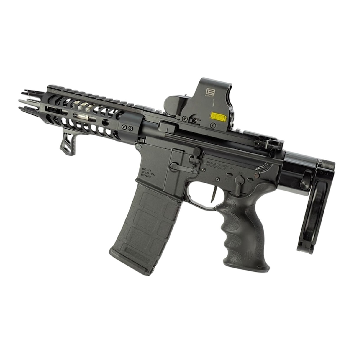 Micro Zombie MCS 5″ AR-15 Pistol – 5.56 NATO or 300 Blackout