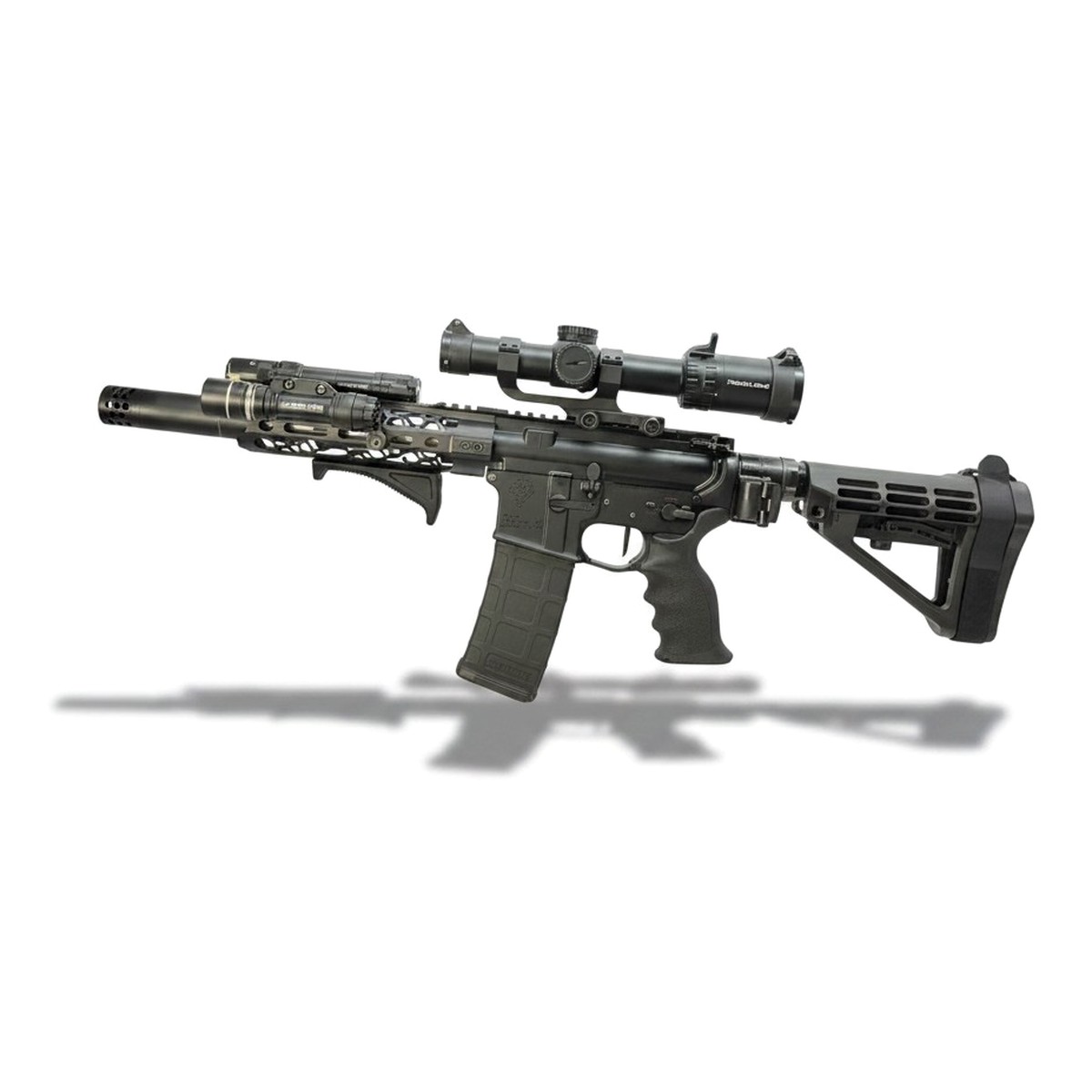 Ninja Lite 10.5″ Folding AR-15 Pistol – 5.56 NATO or 300 Blackout 5 Ninja Lite 10.5″ Folding AR-15 Pistol – 5.56 NATO or 300 Blackout, view 5