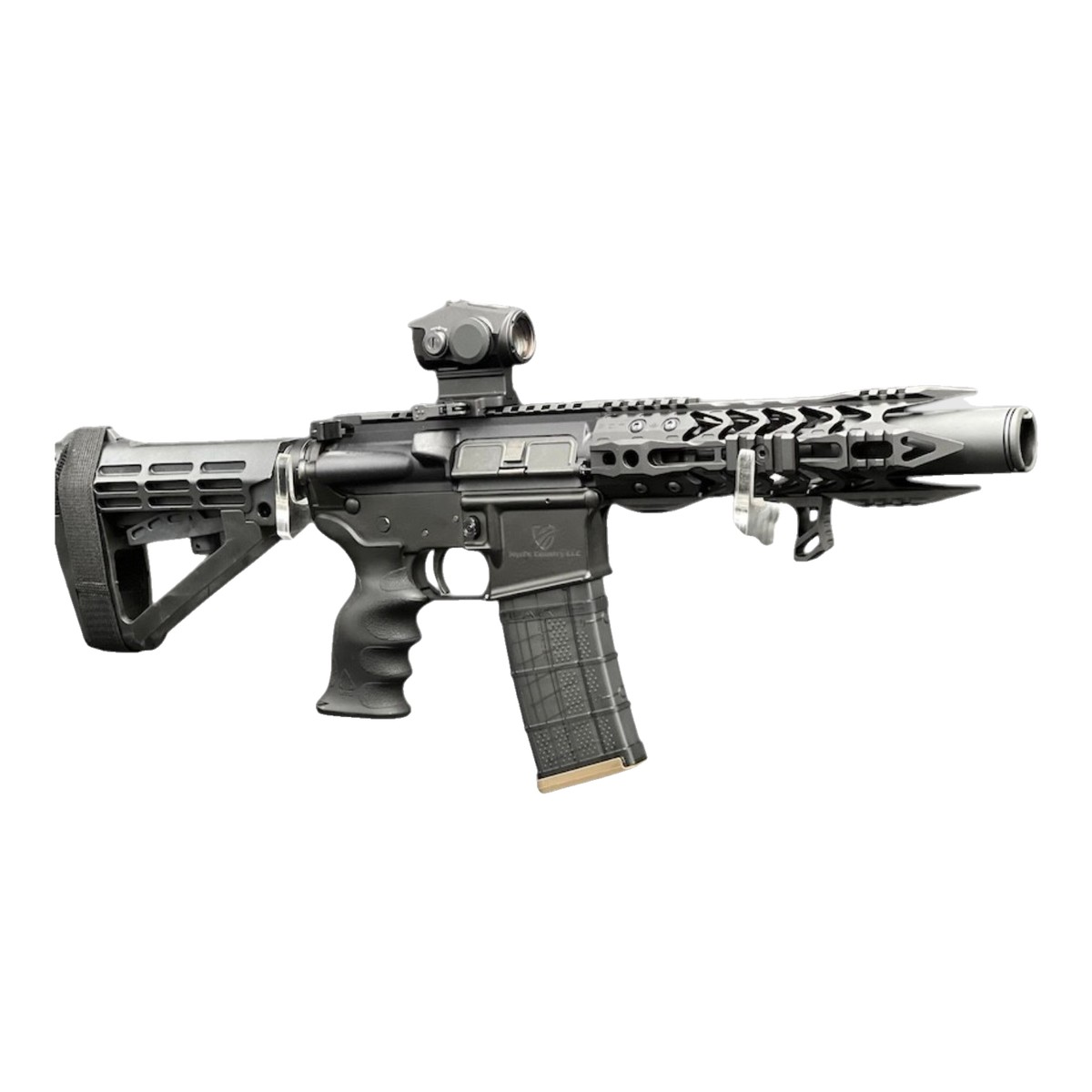 Micro Warlance 5″ AR-15 Pistol with SBA4 Brace – 5.56 NATO or 300 Blackout